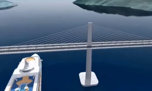 Jak bude vypadat nový most na Pelješac? Podívejte se na video