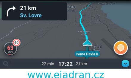 Jeďte do Chorvatska s navigací Waze
