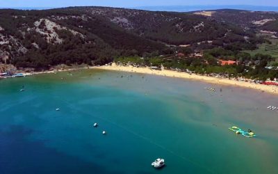 Nekrásnější pláže Kvarneru z dronu